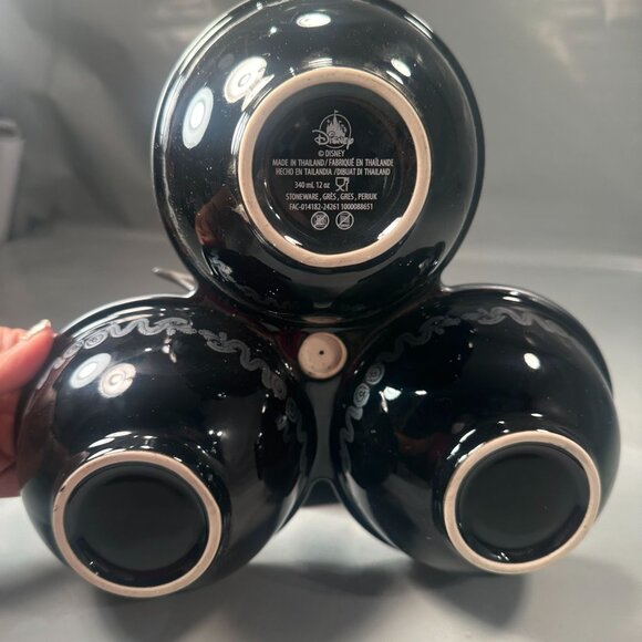 Disney Parks Haunted Mansion Serving Bowls Saladiers Gargoyle Candy Ceramic - Picture 15 of 16